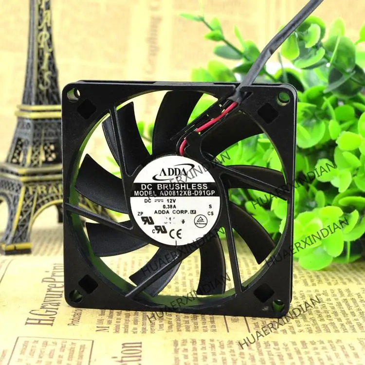 Новый семейный Вентилятор охлаждения 8015 12 в А в сборе