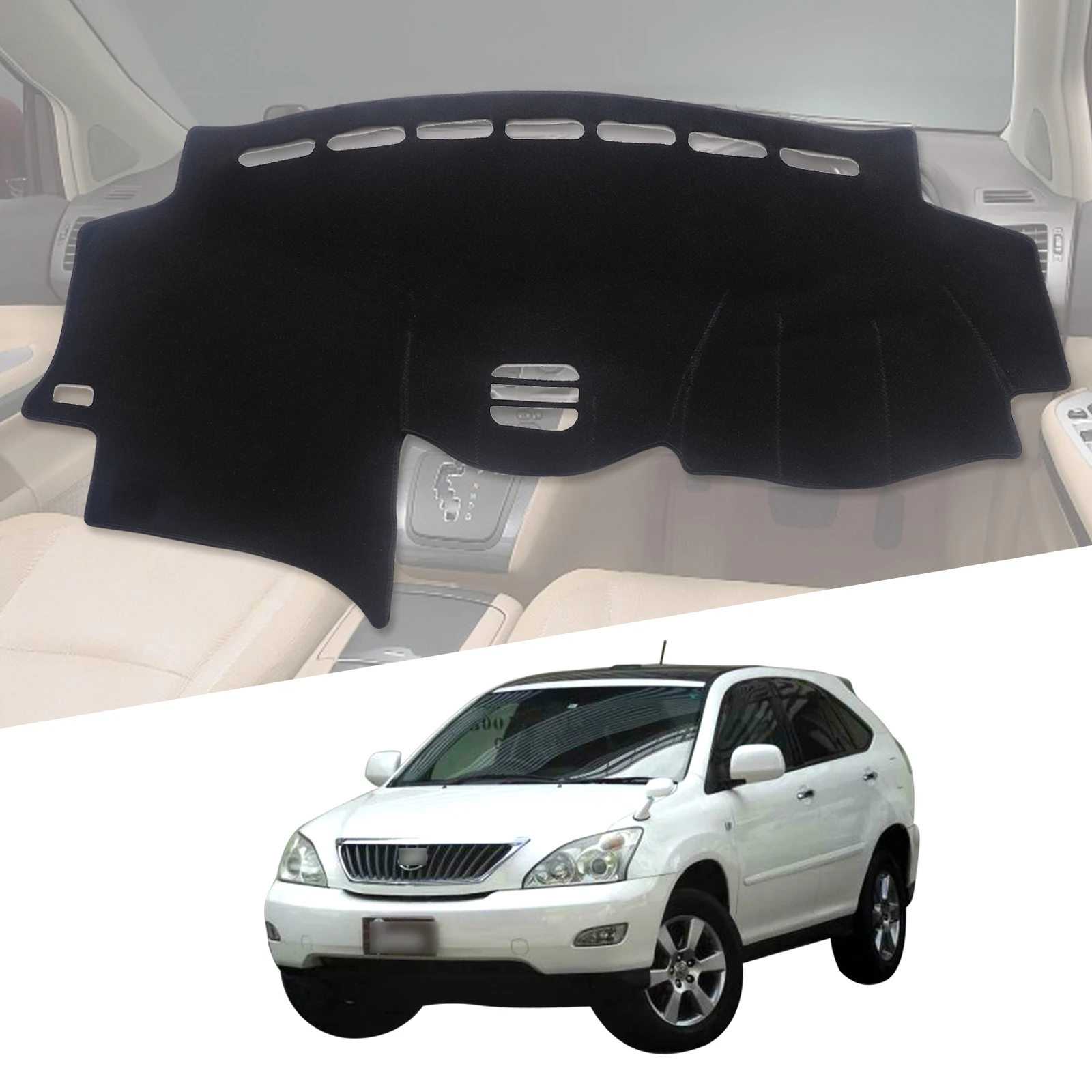 

for Toyota Harrier 30 series 2003 ~ 2013 Dashboard Pad Cover for Lexus RX 2004 - 2009 Dash Mat Dashmat Accessories