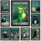 Алмазная живопись из серии животные, салфетки с вашими ягодицами, Крокодиловая черная кошка, полная Алмазная вышивка, мозаика, искусство на стену, кавайное украшение для комнаты