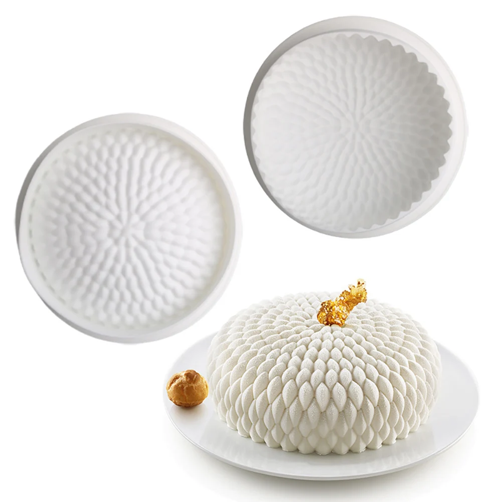 

Silicone Pastry Designer Baking Mold DIY Mousse Cake Donut Making Mold Chocolate Cupcake Decorating Supplies Desserts Tools