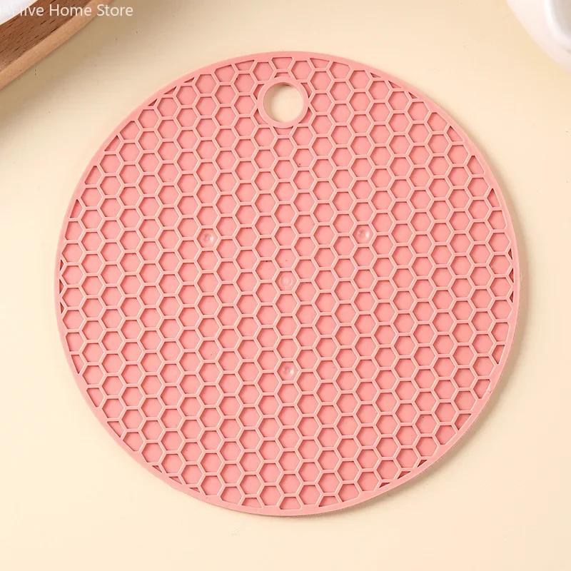 

Круглый силиконовый коврик для стола S/L