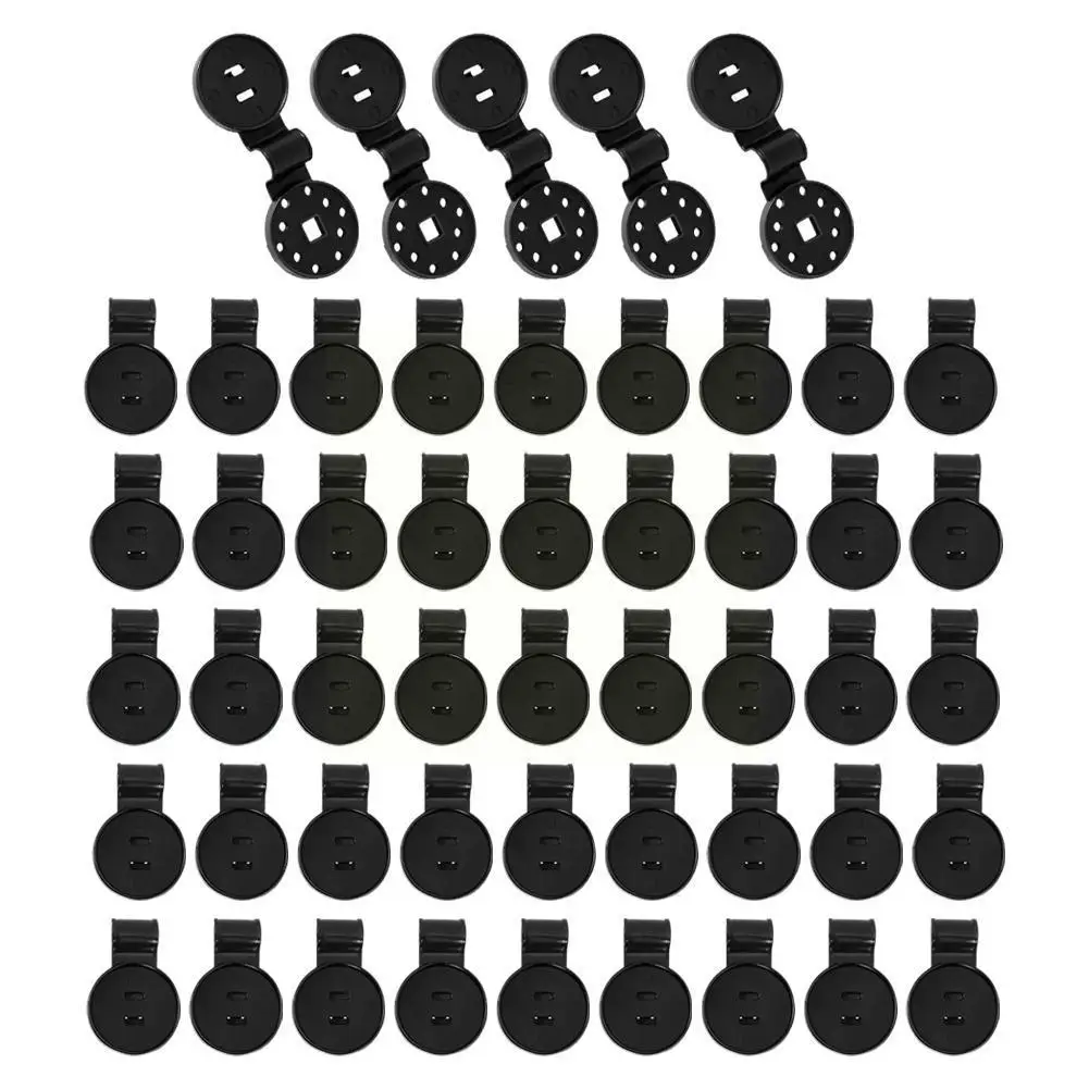 

50/100PCS Shade Cloth Clips Shade Fabric Clamps Grommets Greenhouse Mesh Accessory Fabric Garden Net Backyard Sunblock Cove V9Q5