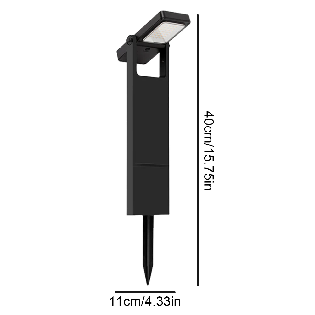 Солнечные фонари для наружного сада 2000 мАч солнечный свет IP65 водонепроницаемый