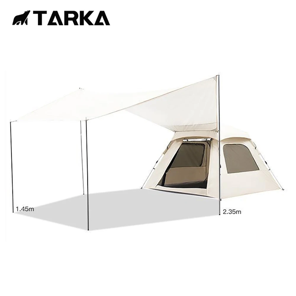 

Многофункциональная палатка TARKA для кемпинга, навес для пляжа, ловушка, палатка 2 в 1, туристическая семейная палатка для пикника, освещение на открытом воздухе