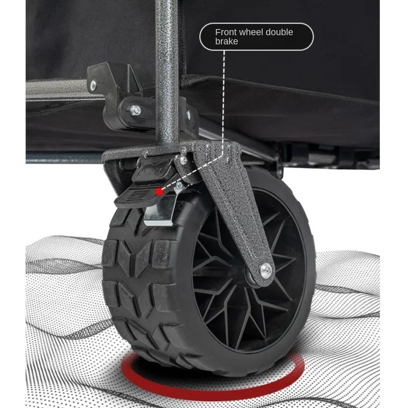 Складывающаяся портативная колесо для кемпинга на открытом воздухе модель сбора