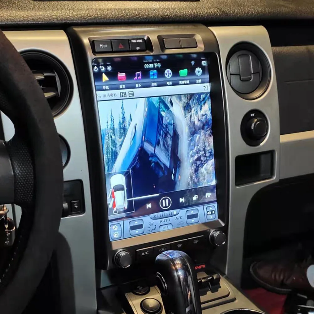 Фото Tesla GPS навигация для Ford Raptor F150 2009-2012 Авто Радио Стерео 13 