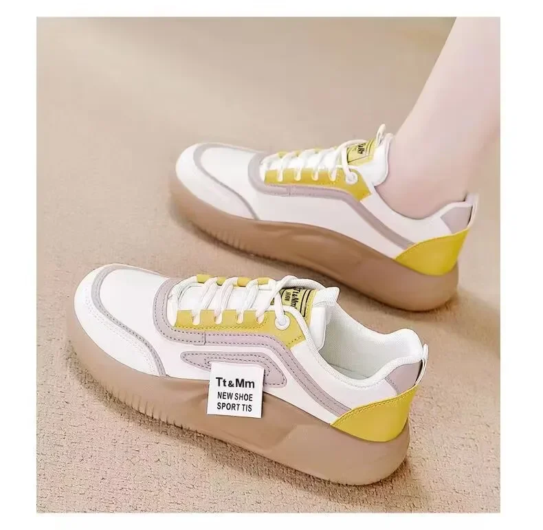 Кроссовки женские спортивные дышащие сетчатые Вулканизированная подошва