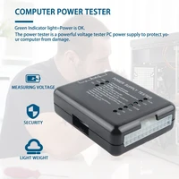 power supply tester led 2024 pin psu atx sata hdd testing checker measuring meter for pc power tester computers