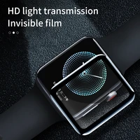 3d tempered glass for apple watch band 41mm 45mm 4238mm film screen protector accessories iwatch series 7 6 5 4 3 se 40mm 44mm