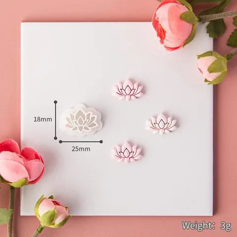 Формы для резки сережек из полимерной глины Kingfisher