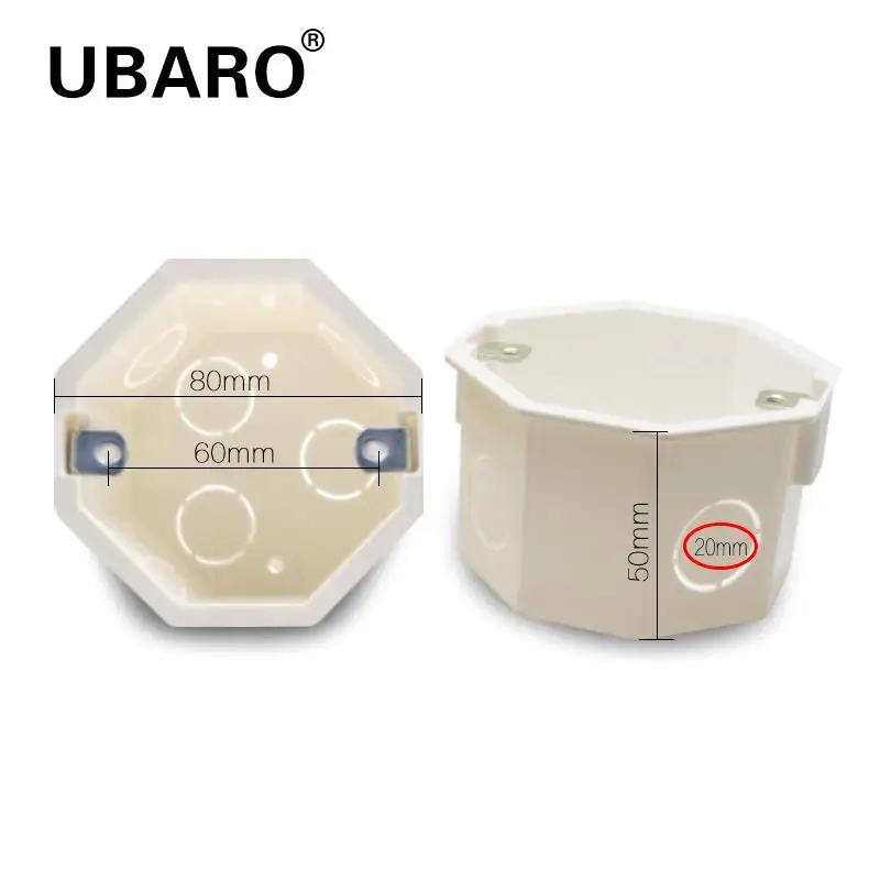 

UBARO европейский стандарт DIY установка Pop розетка USB Type-C вилка с рамкой из закаленного стекла белый черный аксессуар обустройство дома