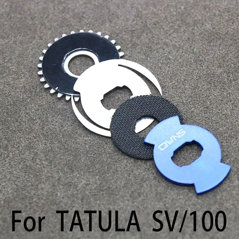 

Fishing Fittings Water Wheel Force Discharge Alarm Drag Clicker For Large Black 2020 TATULA SV/100