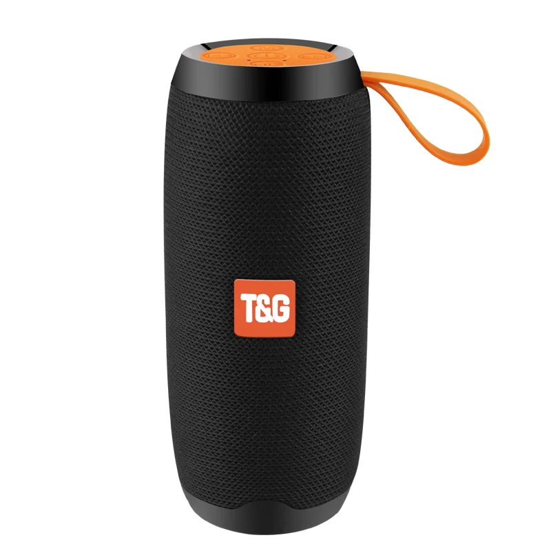 

Outdoor Waterproof Portable Speaker Subwoofer Speaker Bluetooth Compatible Wireless Speaker with MicTF Card AUX USB FM