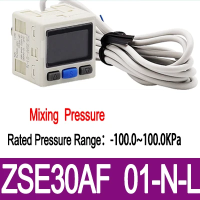 Тип SMC ZSE30AF/ISE30A, реле давления с цифровым дисплеем, электронный реле давления/цифровой манометр, процессор источника воздуха