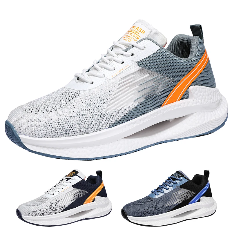 39-44 Breathable Men's Casual Sneakers Comfortable Adult Teenagers Outdoor Running Shoes Walking Shoes School Sports Shoes