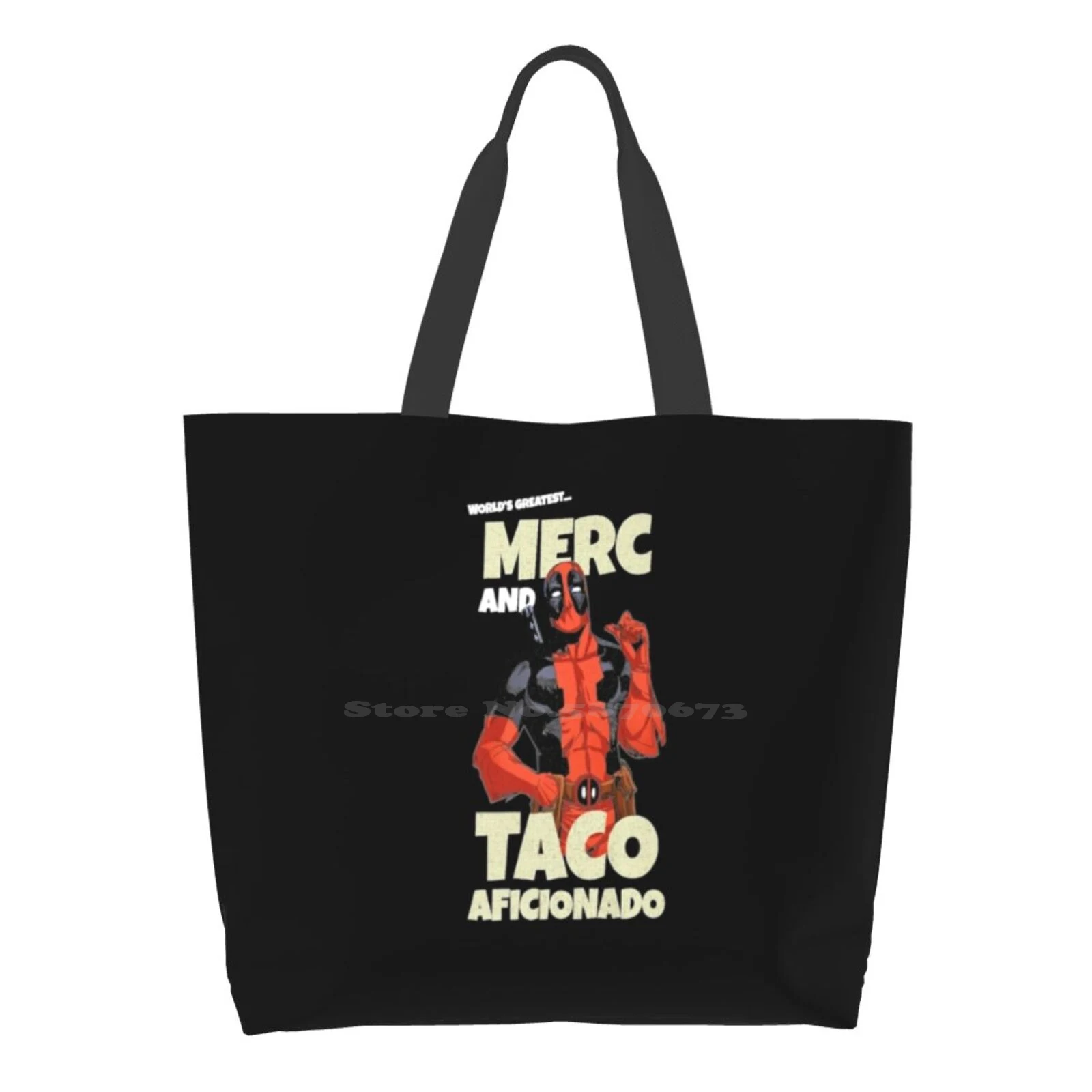 

Funny Gifts 'S Taco Aficionado Reusable Shopping Bag Tote Large Size Funny S Taco Aficionado Vintage Tacos Unicorn Allegro