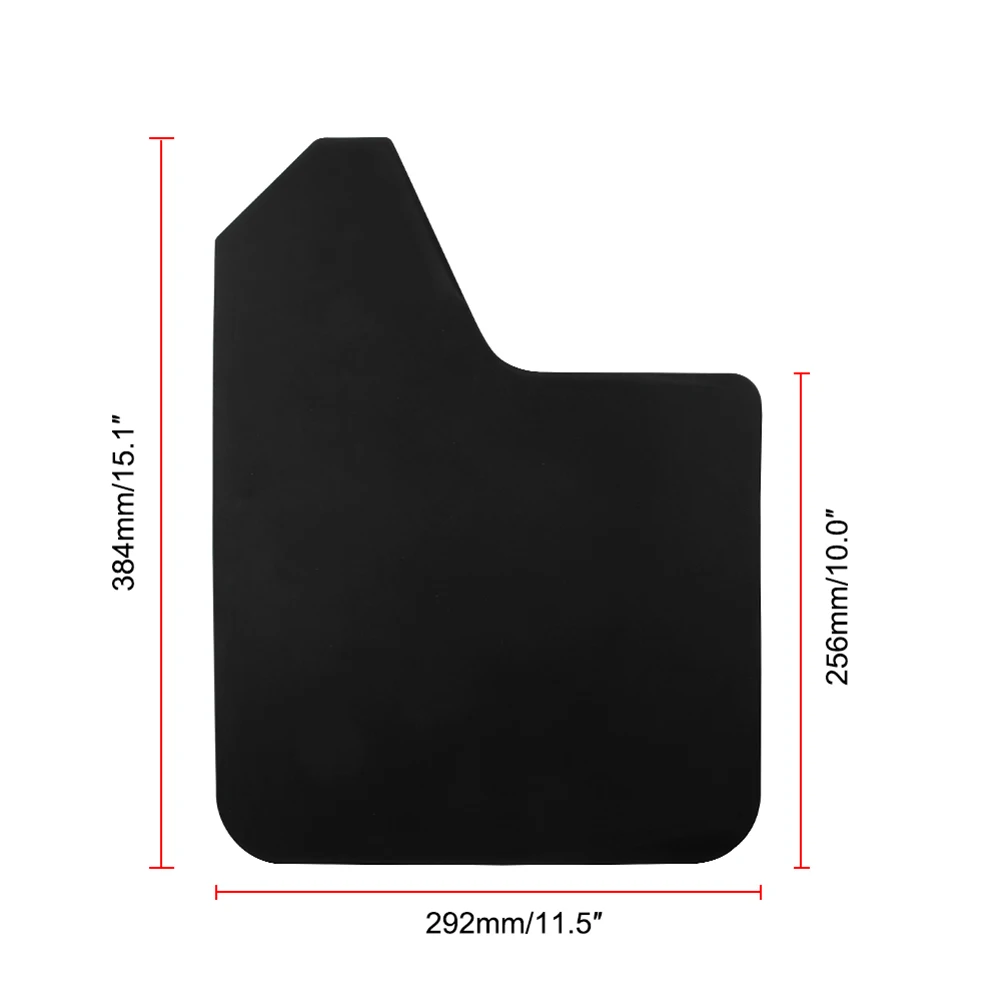 4Pcs Universal Black Car Pickup SUV Van Truck Mud Flaps Mudguards Front Rear Fender Splash Guards Mudflaps Dropshipping - купить по