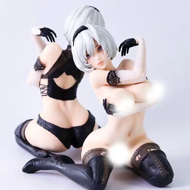 

2022 sexy Anime Native skytube NieR Automata YoRHa No. 2 Type B 2B girl action figure Collection girls Model Toys Doll Gift