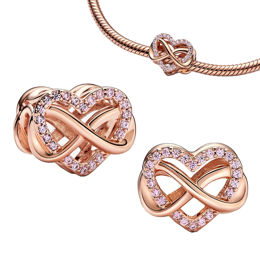 

Шармы-подвески женские из серебра 925 пробы в виде сердца