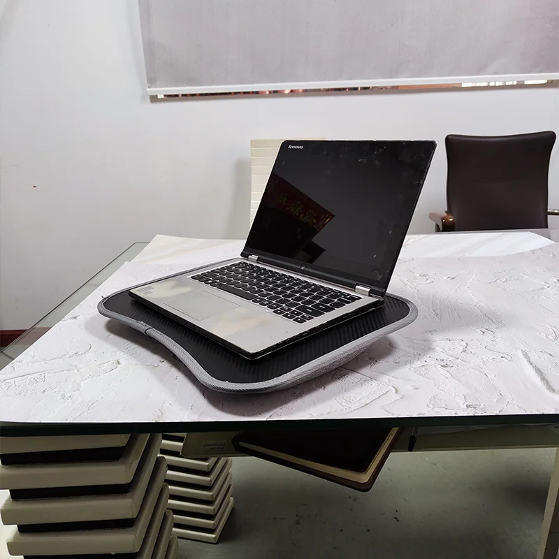 MUMUCC Minimalist Portable Travel Laptop Desk Laptop Desk with Cushions High-density Foam Is Soft and Comfortable For Pad phone images - 6