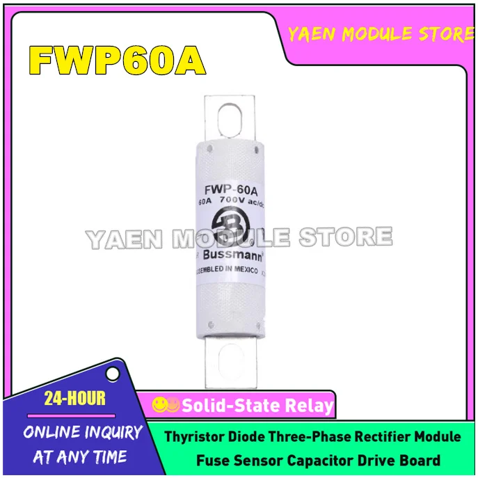 

FWP60A FWP80A FWP100A FWP125A FWP150A FWP300A FWP400A FWP700A NEW ORIGINAL FUSE MODULE IN STOCK
