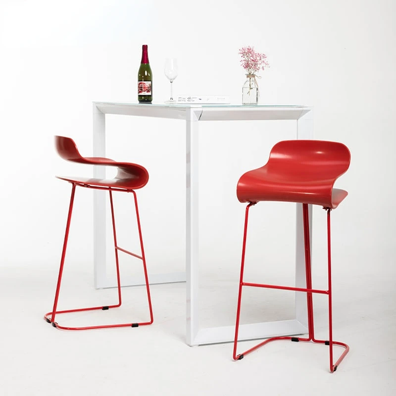

Акриловые Красные строительные металлические стулья для банкетов, дизайнерские современные пластиковые стулья для балкона, мебель для гостиной
