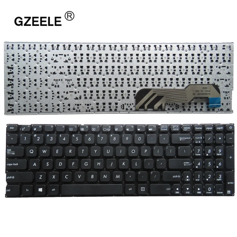 

Клавиатура для ноутбука Asus X541 X541U X541UA X541UV X541S X541SC X541SA X541UJ R541U R541 X541L X541S X541LA, белая