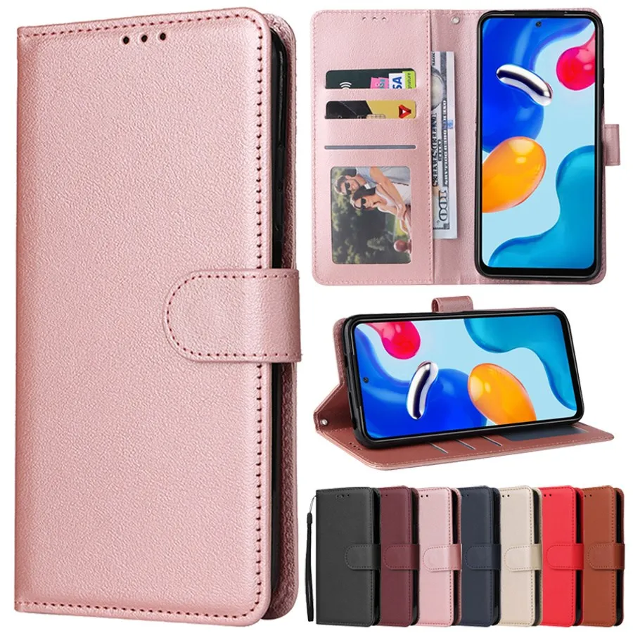 

Wallet Leather Case For Xiaomi/Redmi 10A 10C 9A 9C 9T Note 11 Pro 11S 10 Pro 9 8 7 Poco X5 Pro X4 Pro X3 Pro C40 11T 12 Lite 12T