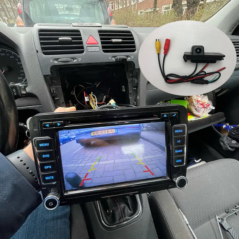 Аксессуары для камеры заднего вида сиденья Leon 2016-2022 лампа номерного знака с HD