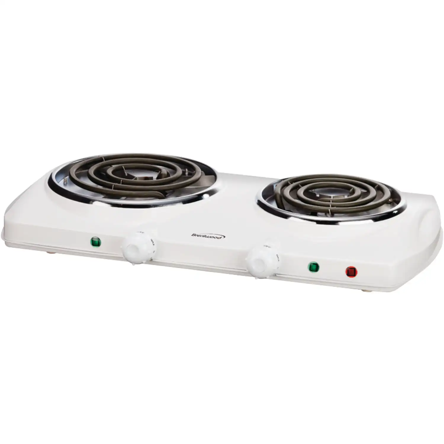 

1500w Double Burner, White