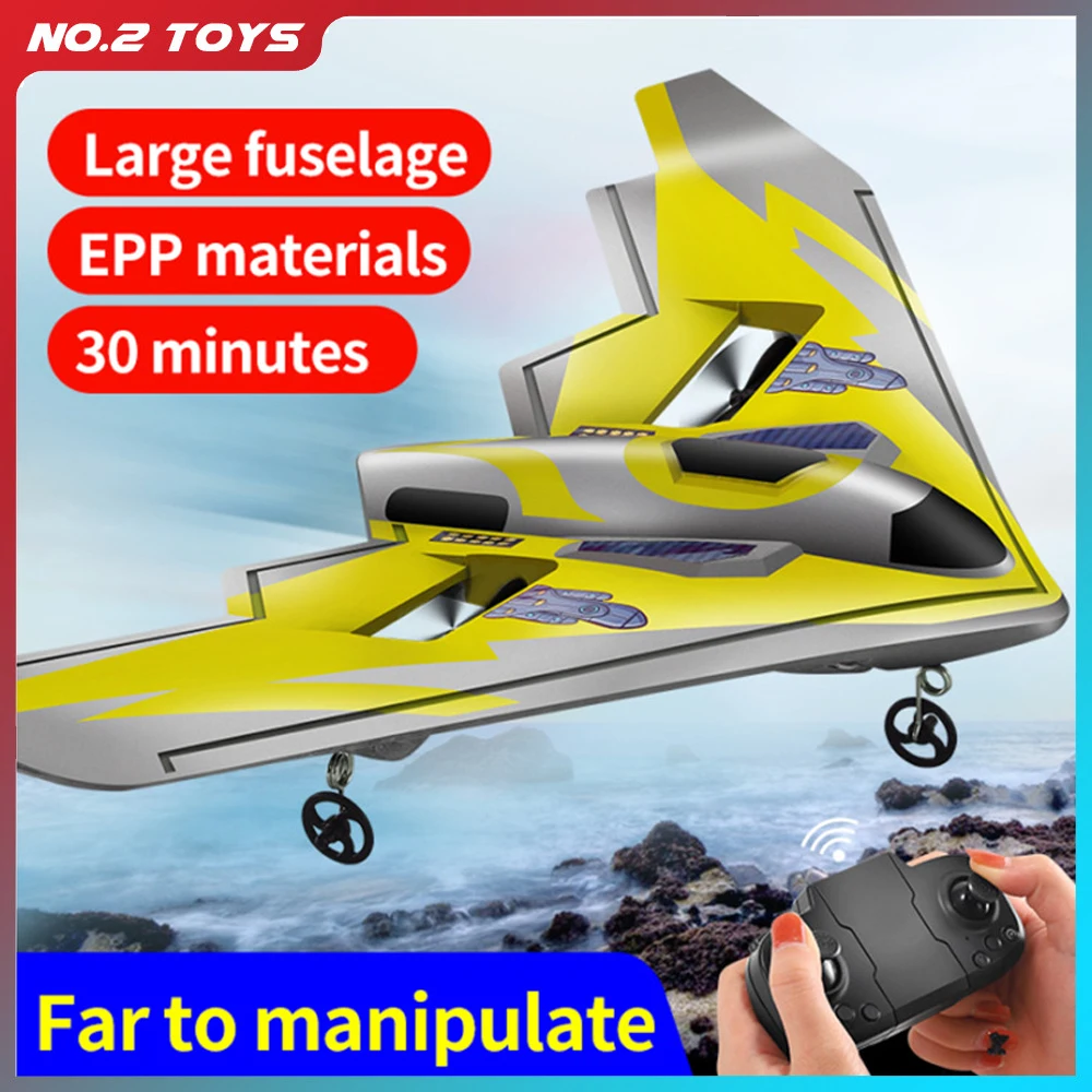 

2.4G Rc Plane TY8 Fixed Wing Stealth Bomber 2Ch Electric Remote Control Airplane Aircraft Drone EPP Foam Outdoor Toys for Boys