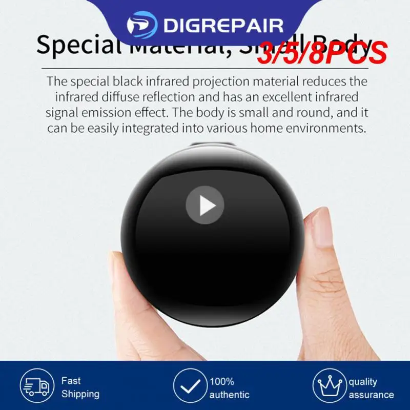 

3/5/8PCS Universal Diy Smart Home 5v 1a Ir Remote Controller 38khz No Gateway Is Required Wifi Ir Control Switch