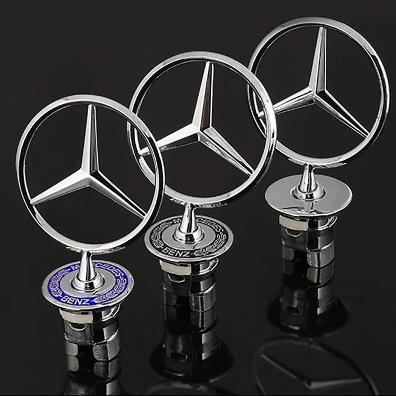 Металлическая хромированная 3d-эмблема на переднюю капот автомобиля 44 мм логотип