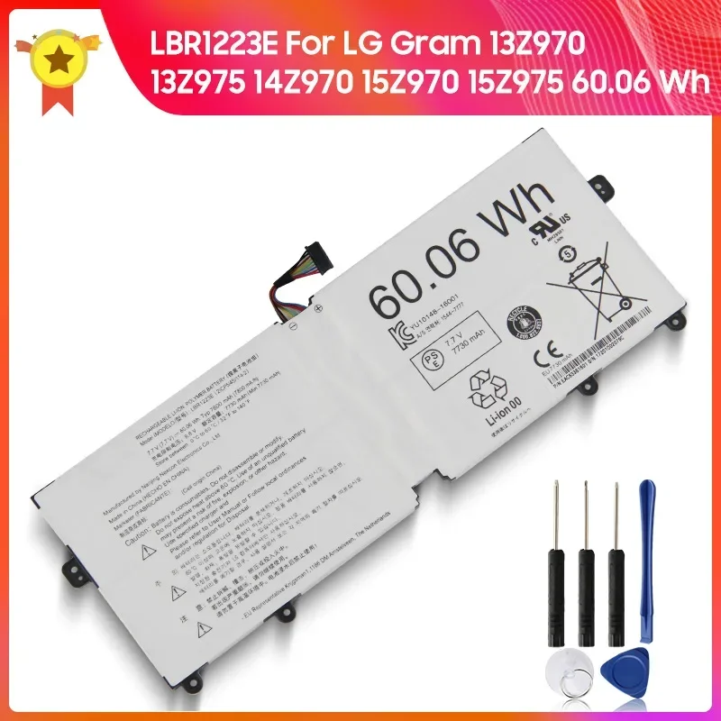 Сменный аккумулятор LBR1223E для LG Gram 13Z975 13Z970 15Z970 14Z970 15Z975 Высококачественные