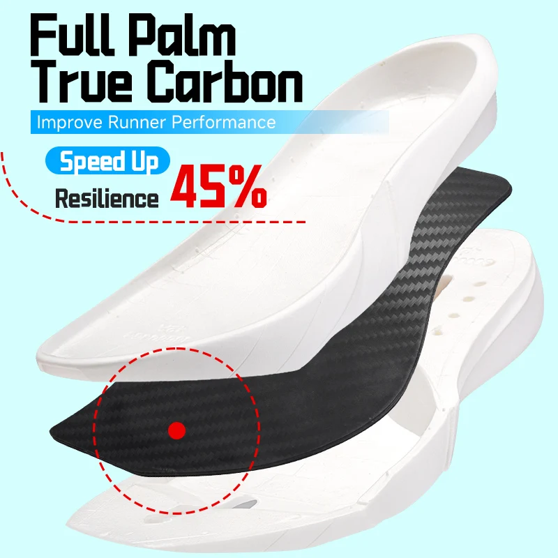 IRUNSVAN True Carbon Plate с полной ладонью — легкие марафонские гонщики вспомогательная