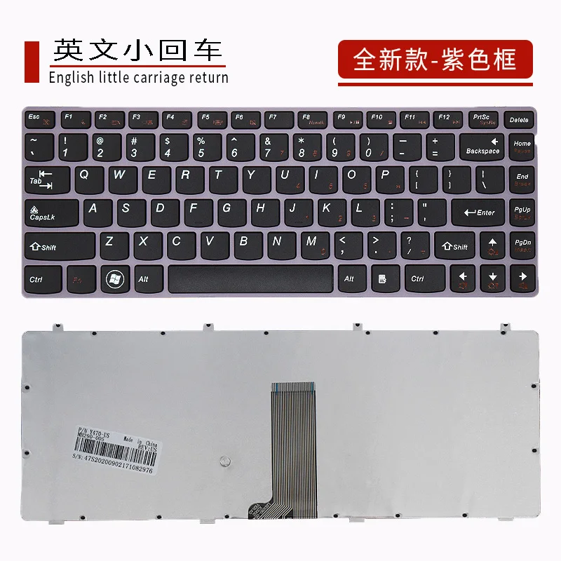Подходит для Lenovo IdeaPad Y470 Y470N Y470P Y471 Y471A Y475 Y470A keyboard