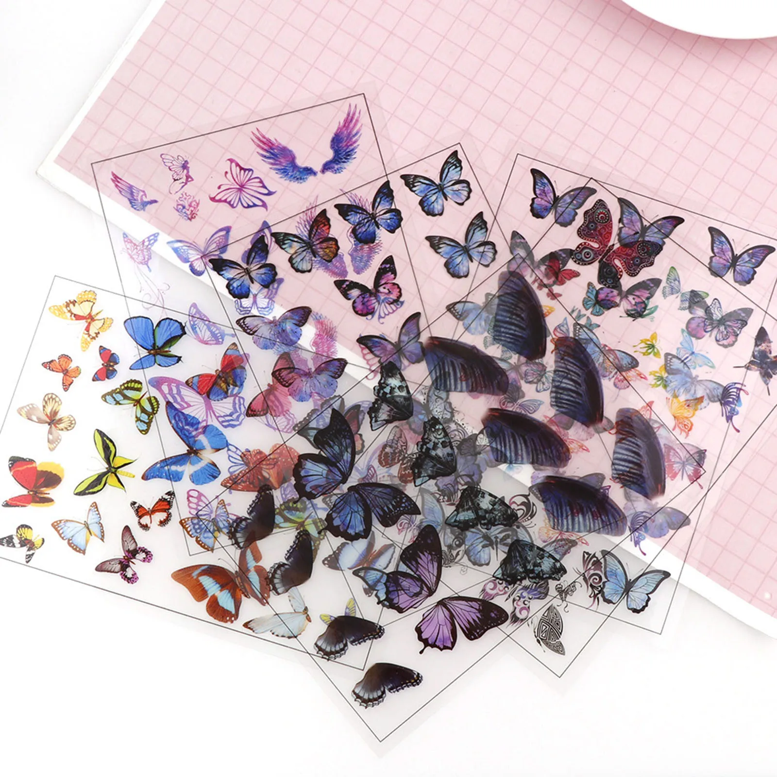 

Multicolor Butterfly For DIY Epoxy Resin Jewelry Making Plastic Resin Jewelry Craft Filling Material Decor Accessories,1Packet