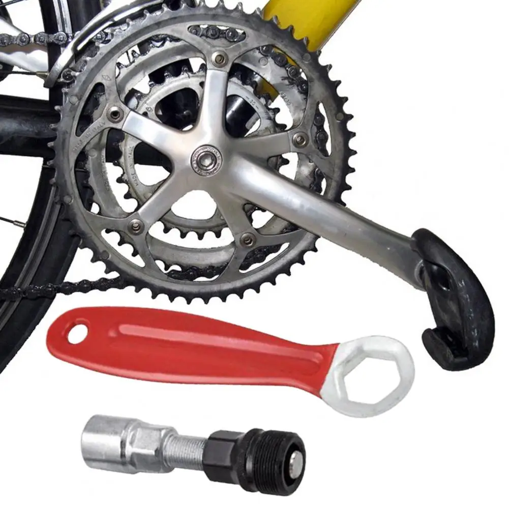 

Bike Crankset Wrench Solid Durable Comfortable Grip Cycling Accessories Bicycle Crankset Wrench Bike Crankset Puller