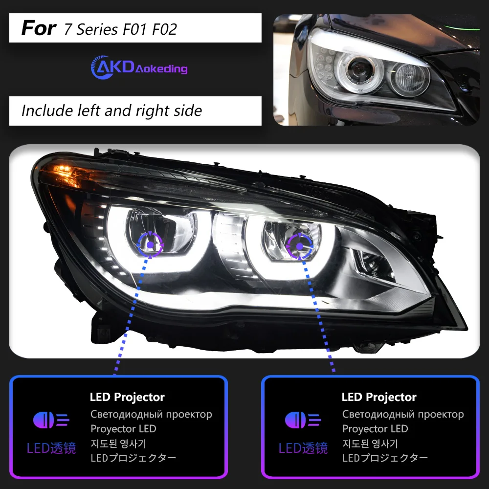 

Автомобиль для BMW F02 2009-2014 F01 Фары DRL 12V H7 LED D2H Ксеноновые лампы Противотуманные фары Инструменты Автомобильный аксессуар 740 i 730i 735i Фара