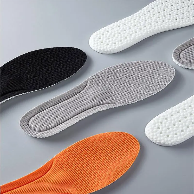 Boost insoles super soft step on feeling sports shock absorption breathable sweat absorption odor and pain high elasticity