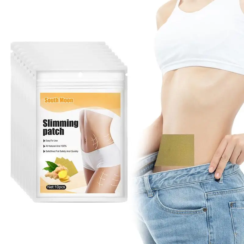 

10pcs Weight Loss Adhesive Pads Slimming Diet Chinese Medicine Patch Adhesive Sheet Detox Weight Loss