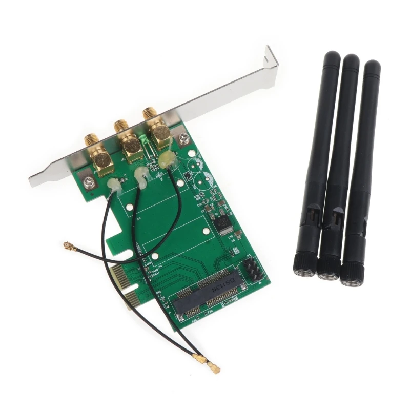 

Адаптер Mini PCI-Express на PCIe 1X, карта беспроводного преобразователя Wi-Fi