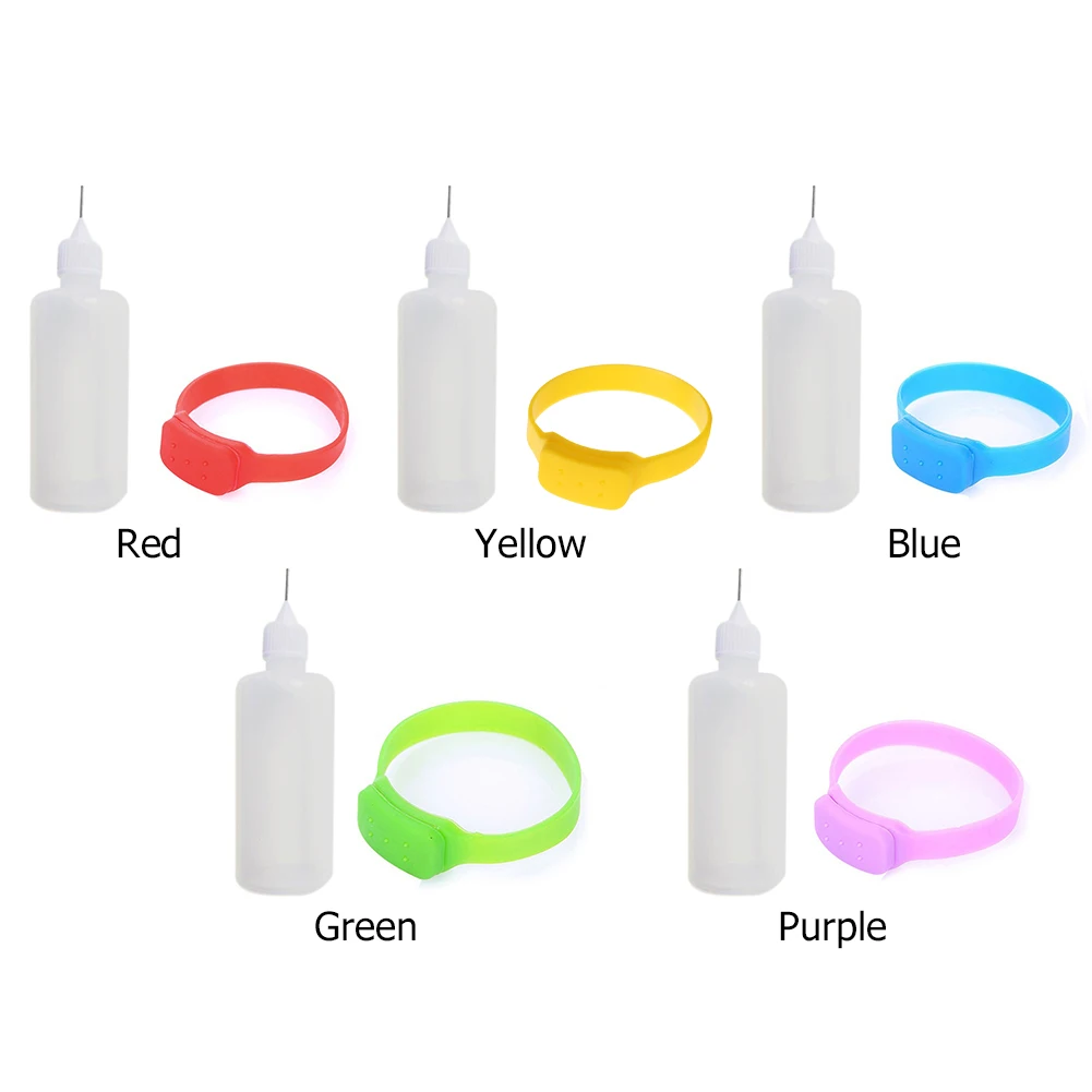 

Portable Hand Sanitizer Bracelet Silicone Sub-packing Disinfectant Dispenser Wearable Wristband Antibacterial Disinfection Pumps