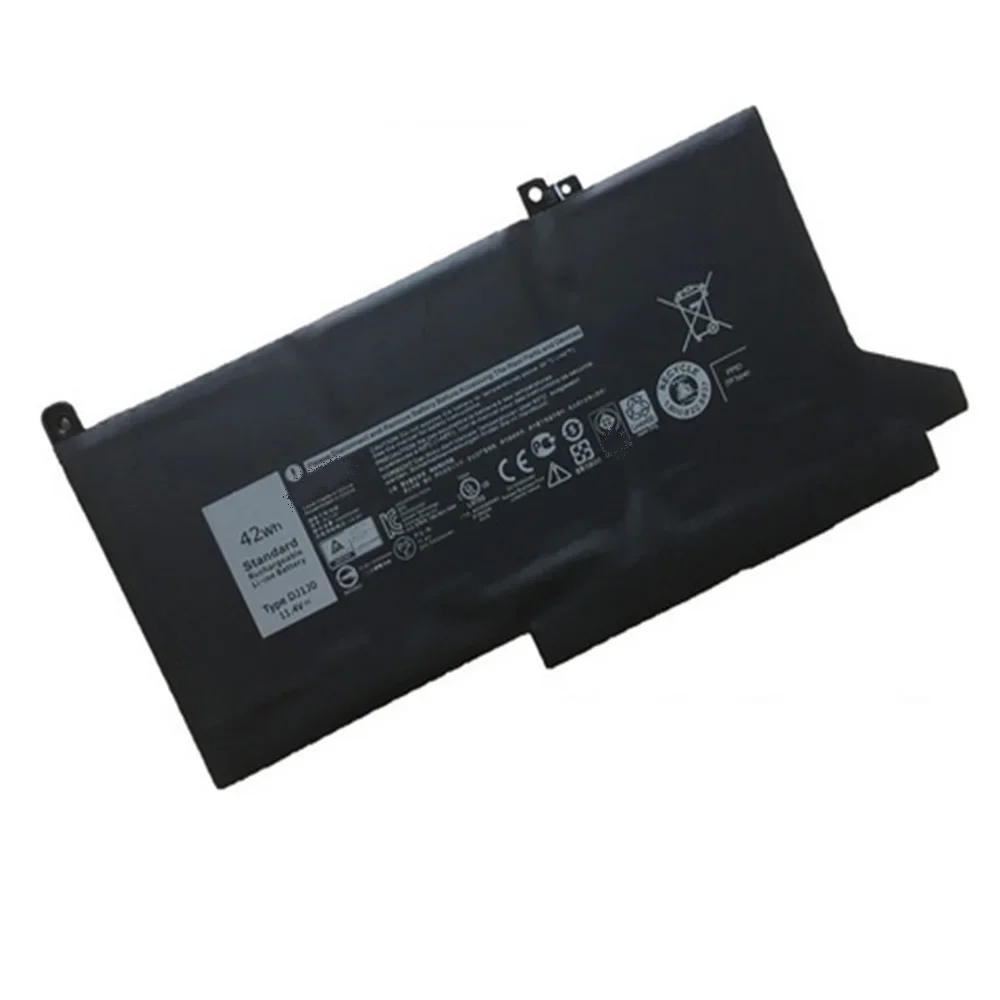 DJ1J0 0G74G 11 4 В 42 Втч оригинальный аккумулятор для ноутбука DELL Latitude 12 7000 7280 7380 7480 E7290 390