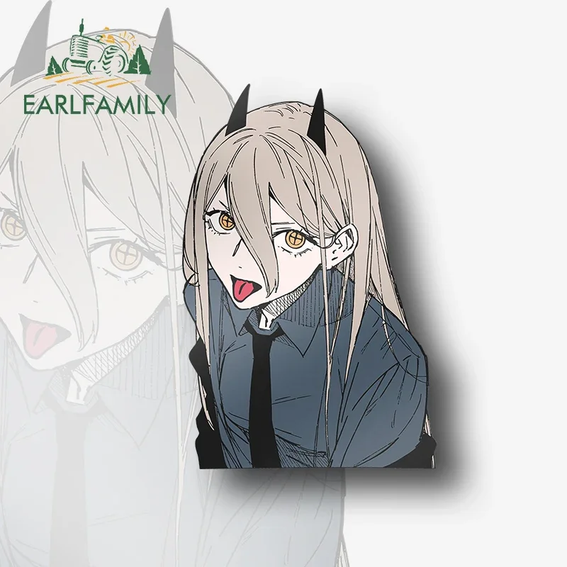 EARLFAMILY 13 см x 8 6 для Power аниме милые автомобильные наклейки холодильник мотоцикл