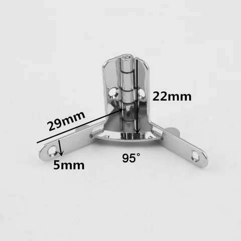 Совершенно новые 200 шт. 22X29mmX95 °   Металлические мини-квадрарантные петли, ювелирные изделия, подарочные деревянные коробки, чехлы для коробки для сигар, петли золото/серебро/бронза