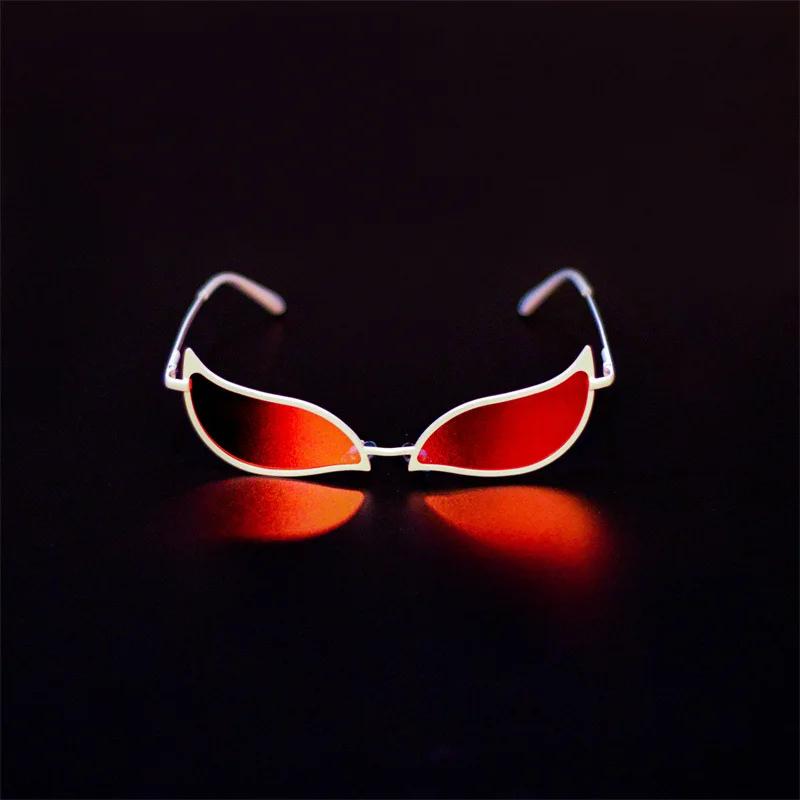 Doflamingo Sunglasses Cos Japan Super Cool Cyberpunk Cat Eye Sunglasses Ins Hot Glasses