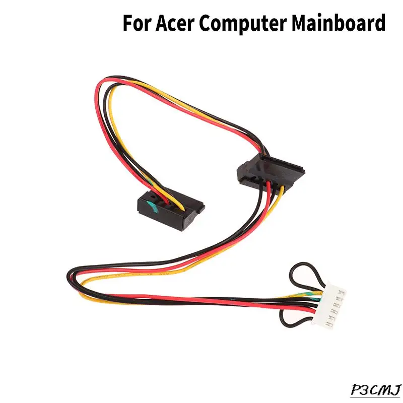 6 контактов на 2 порта HDD SATA разъем кабеля питания для Acer компьютера материнская плата Nitro N50-610 Disco Duro ATX PSU