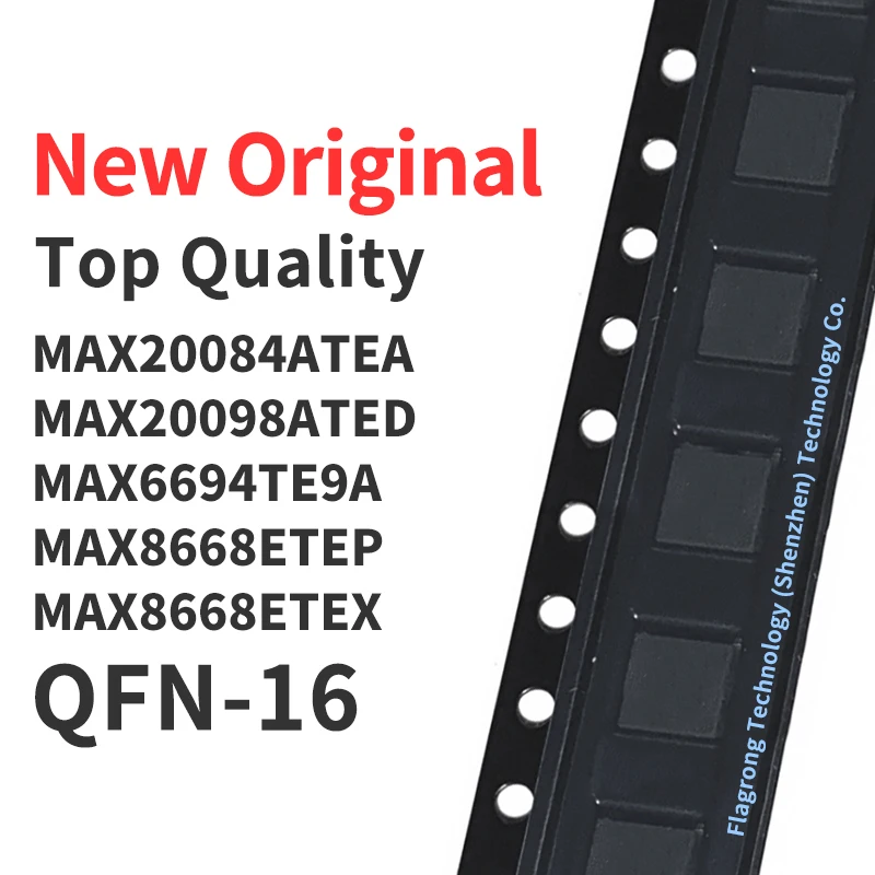 

Оригинальная микросхема MAX20084ATEA MAX20098ATED MAX6694TE9A MAX8668ETEP MAX8668ETEX