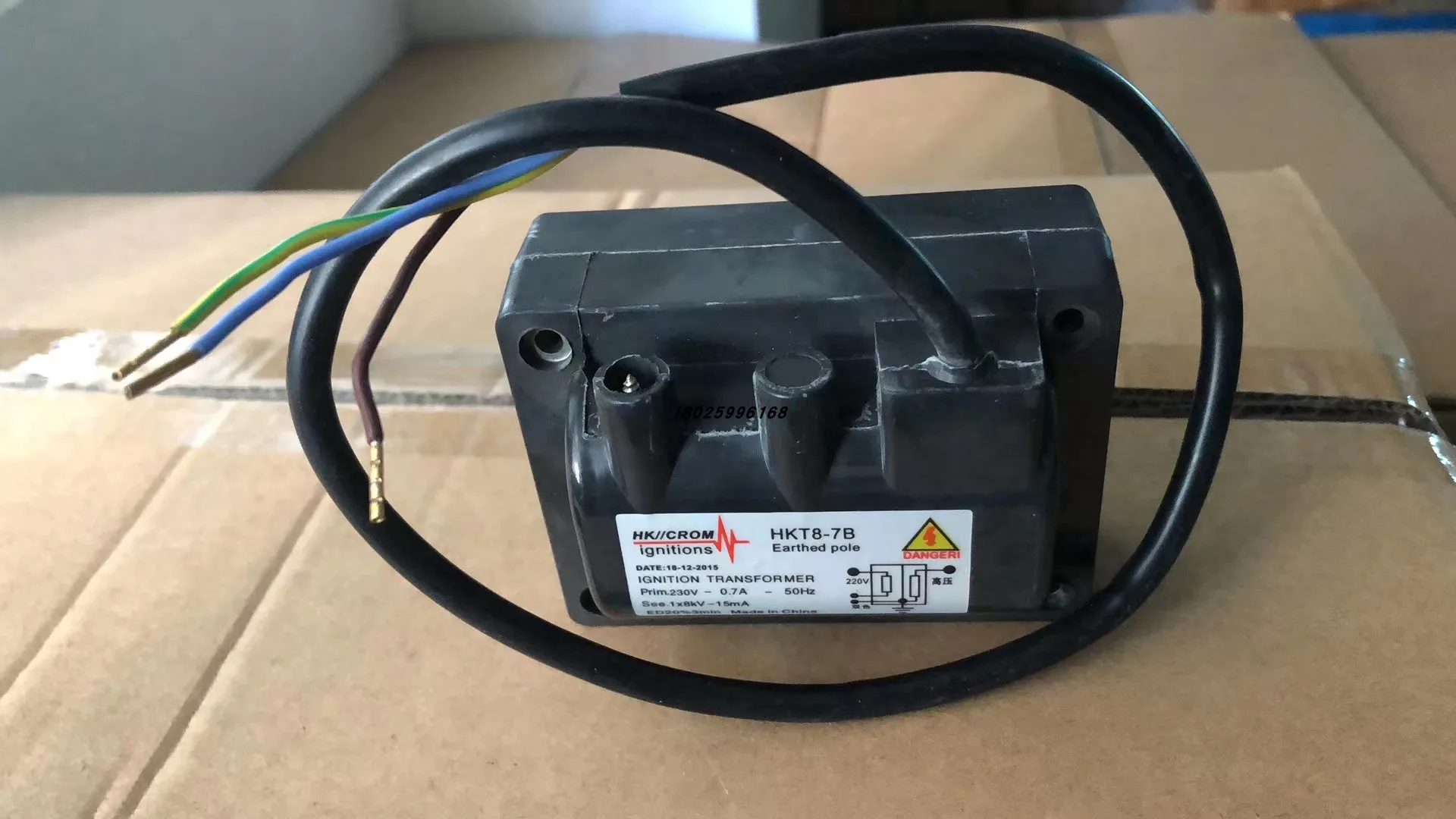 

HK//CROM HKT8-7BD 8KV ignition transformer HKT8-7B